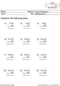 Multiplication 1