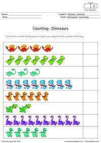 Counting - Dinosaurs