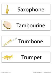 Instrument vocabulary card 3