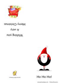 Christmas card - Ho ho ho!