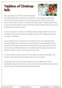 Fact Sheet - Traditions of Christmas Bells