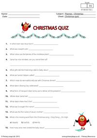 Christmas Fun Quiz