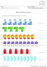 Winter Clothes Counting