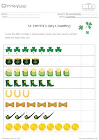 St. Patrick's Day Counting