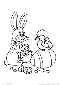 Easter - colouring sheet 3