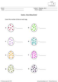 Easter - How many dots?
