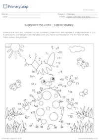 Connect the Dots - Easter Bunny