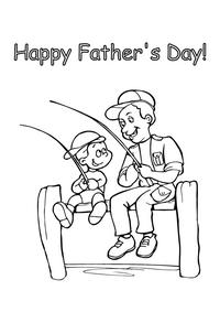 Father's day - Colouring page 6