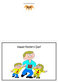 Father's day - Greetings card 3