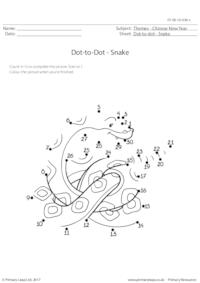 Dot-to-dot - Snake