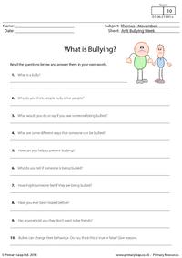 Anti Bullying Week - What is Bullying?