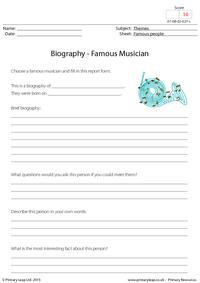 Biography - Famous Musician