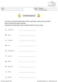 Currency quiz (2)
