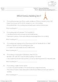 Which Famous Building Am I?