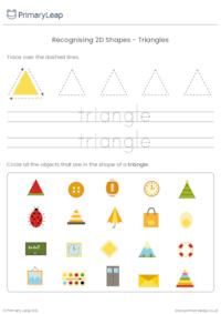 Recognising 2D Shapes - Triangles