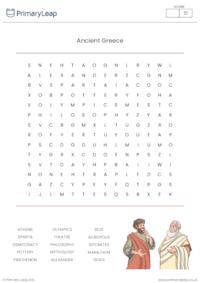 Ancient Greece Word Search