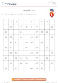 Counting 1-100 (missing numbers)