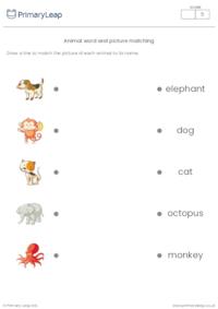 ESL Animal Matching