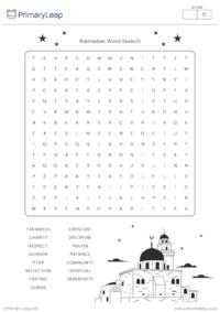 Ramadan Word Search – KS2 Challenge!