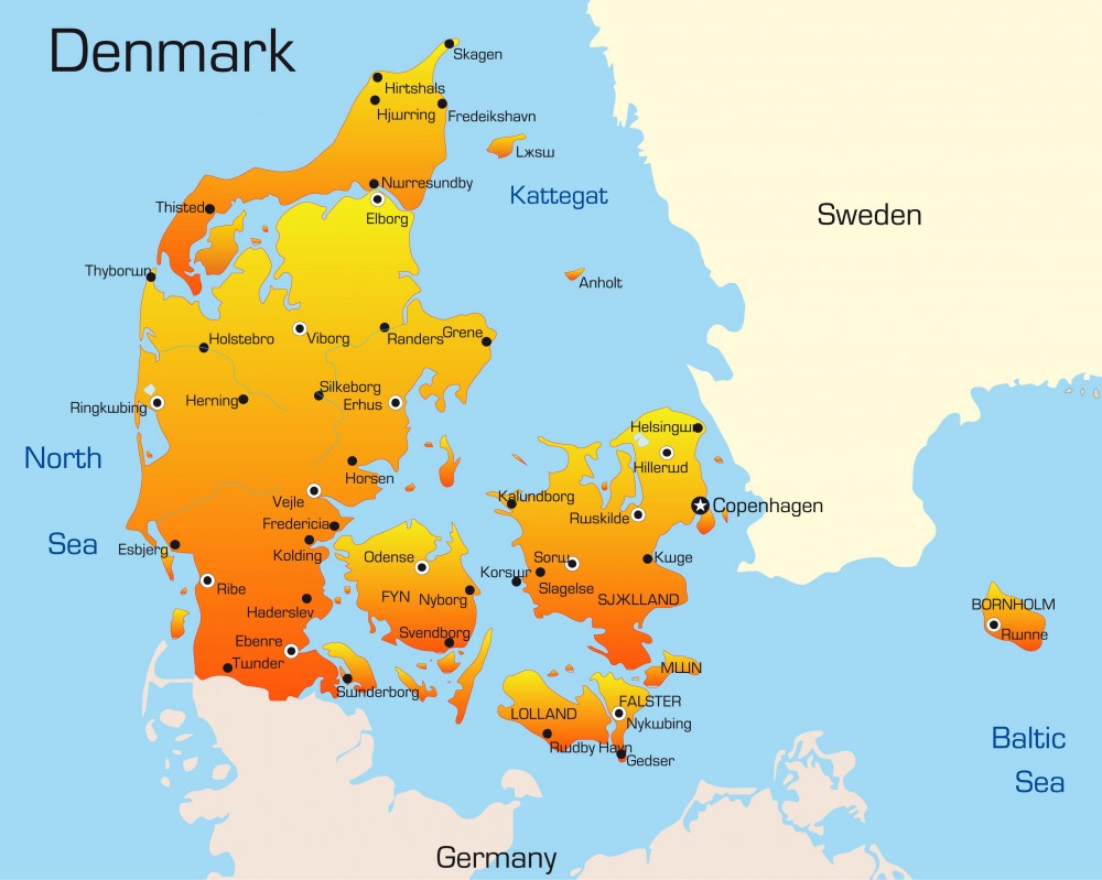 Geography: Denmark: Level 1 activity for kids | PrimaryLeap.co.uk