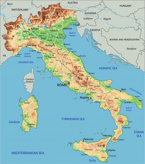 Geography: Italy: Level 1 activity for kids | PrimaryLeap.co.uk