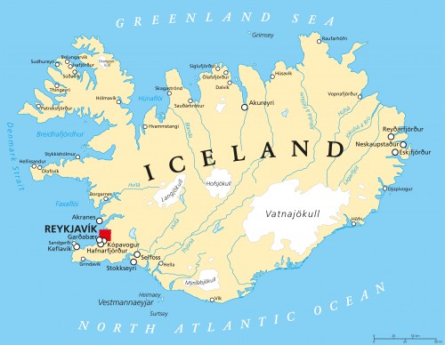 Geography: Iceland: Level 1 activity for kids | PrimaryLeap.co.uk