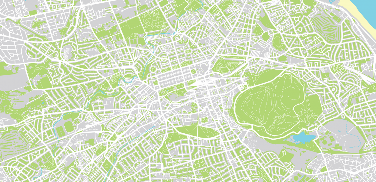 Geography Edinburgh Level 1 activity for kids PrimaryLeap.co.uk