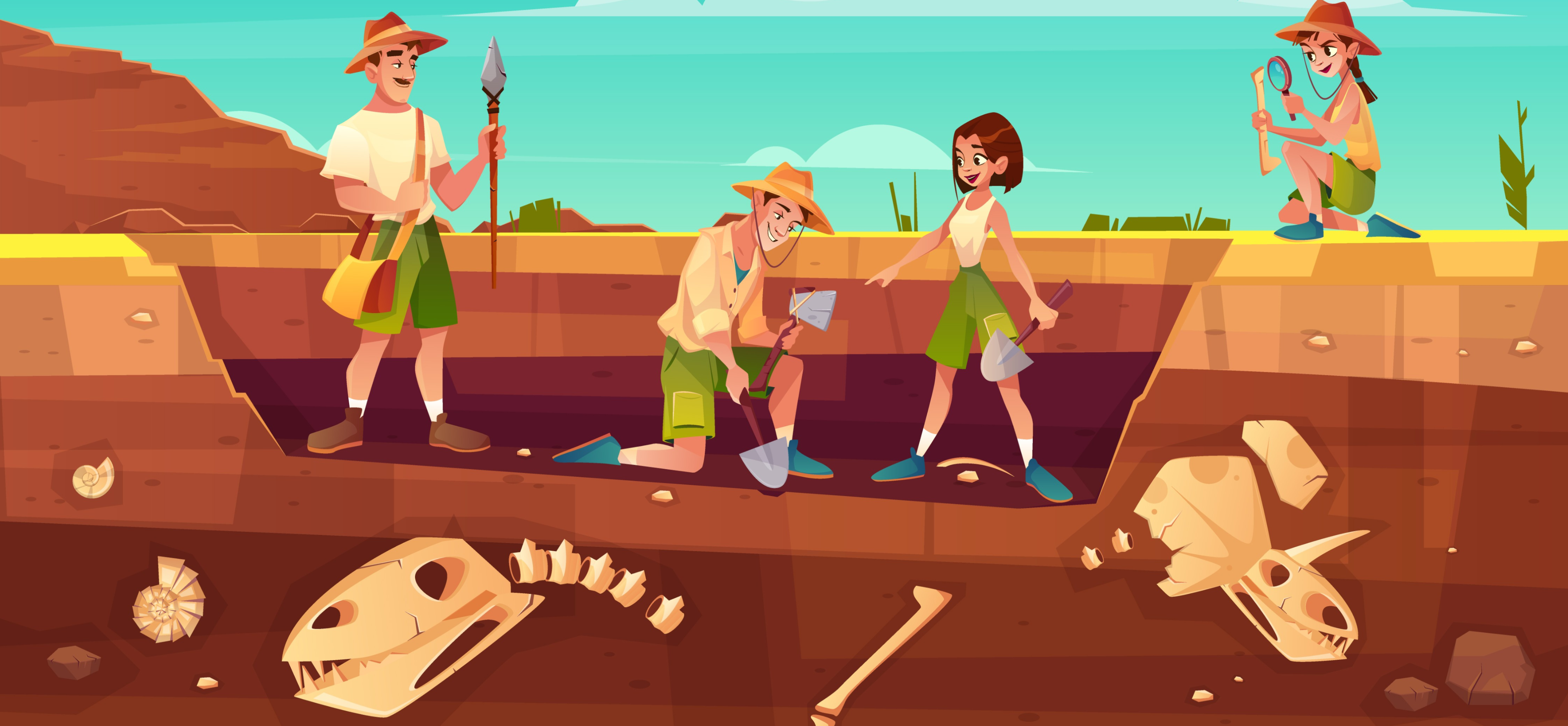 Fossil Games For 3rd Grade