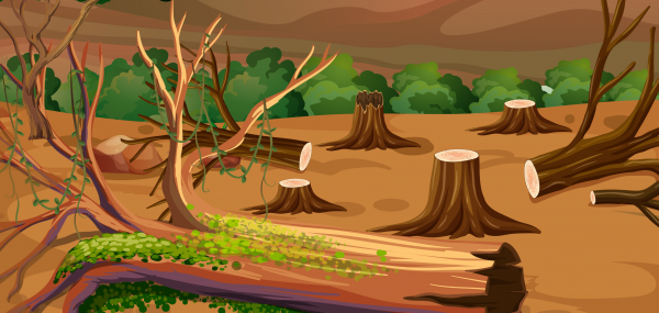 Geography: Deforestation: Level 1 Activity For Kids | PrimaryLeap.co.uk