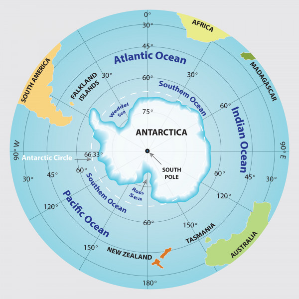 Geography: South Pole: Level 1 activity for kids | PrimaryLeap.co.uk