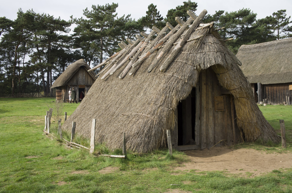 anglo saxons houses and saxon villages (primary homework help co uk)