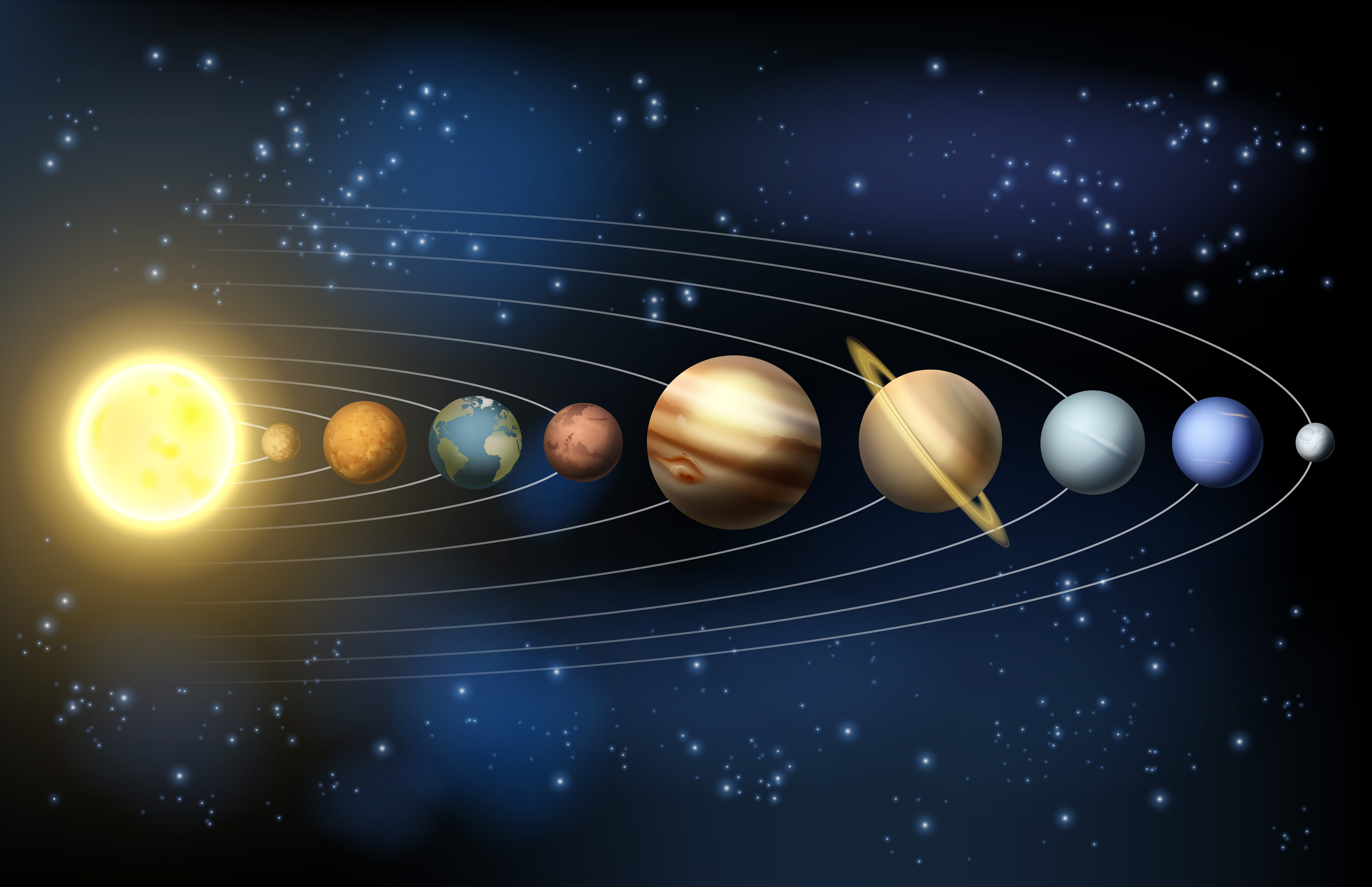 planets and their gravitational force