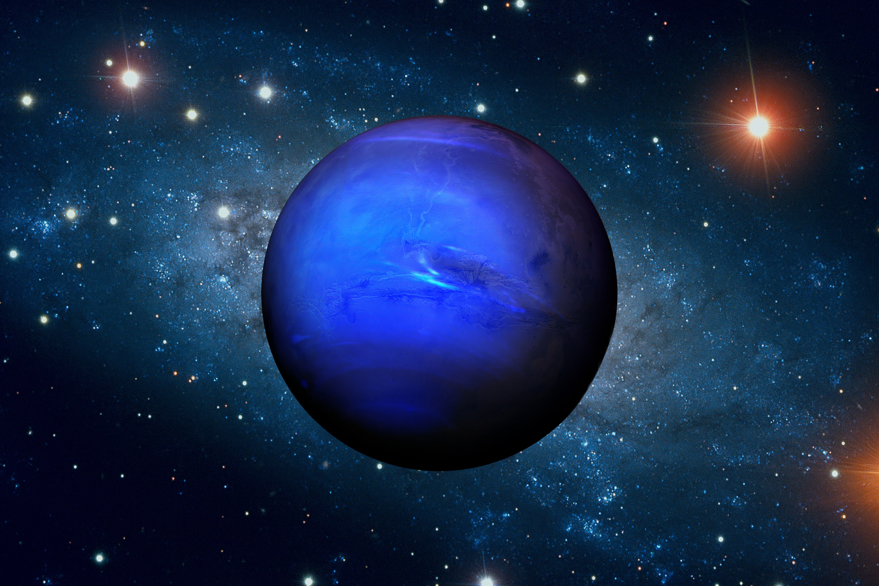 Neptune Planet Layers